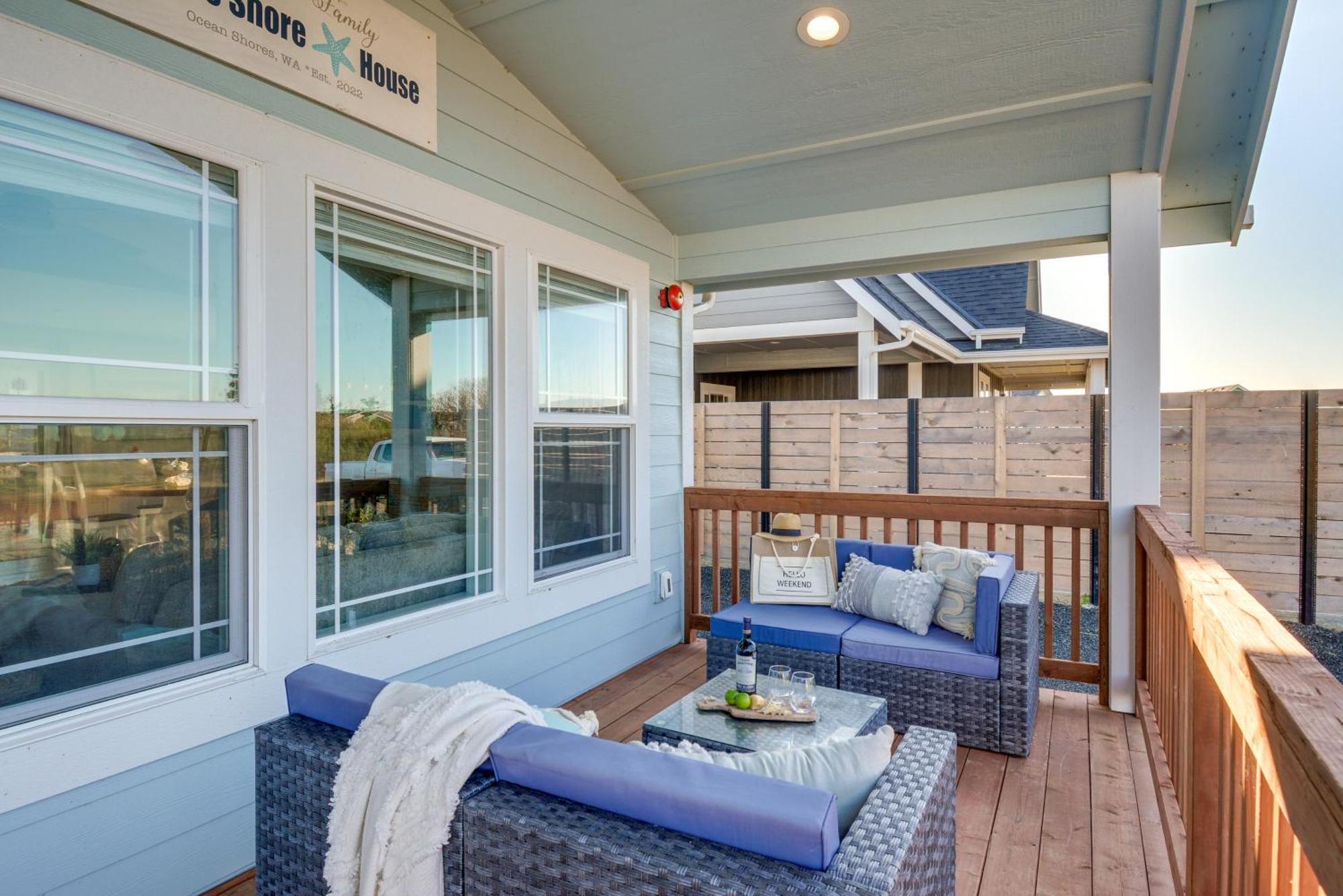 Pet-Friendly Retreat With Fenced Yard, Walk To Beach Ocean Shores Exterior photo