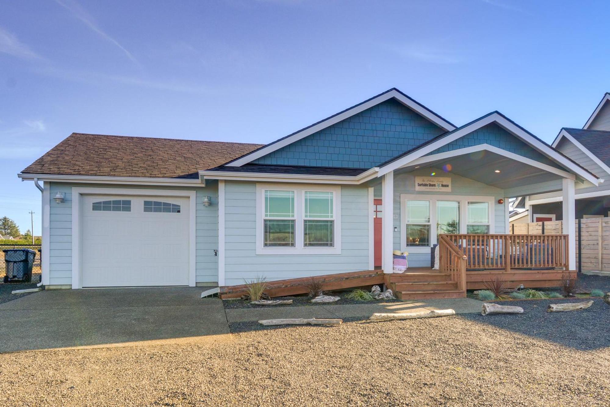 Pet-Friendly Retreat With Fenced Yard, Walk To Beach Ocean Shores Exterior photo
