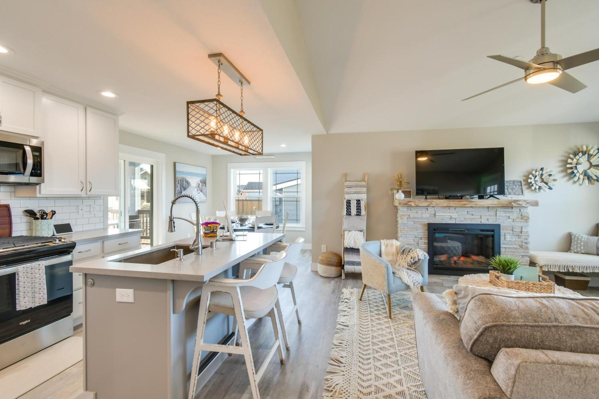 Pet-Friendly Retreat With Fenced Yard, Walk To Beach Ocean Shores Exterior photo